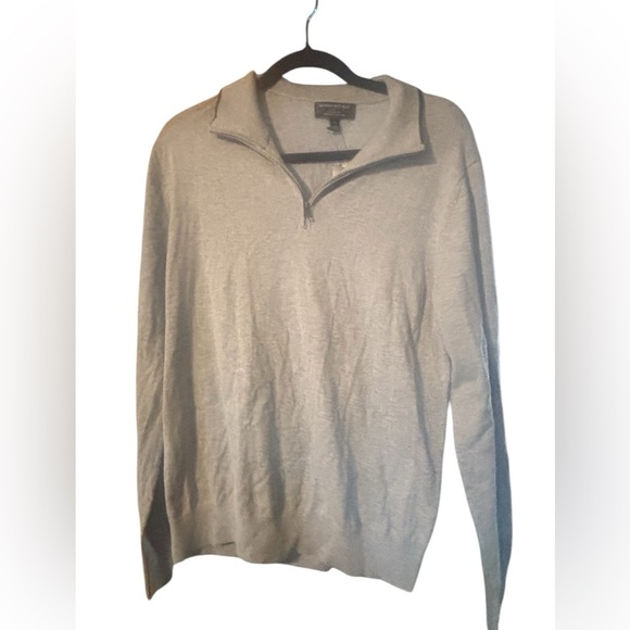 NWT Banana Republic 1/4 Zip Eco Sweater Size M Sustainable Sweater - Picture 1 of 7